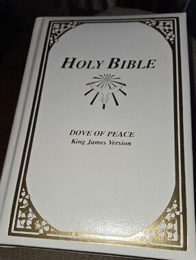 Holy Bible Dove Of Peace Edition